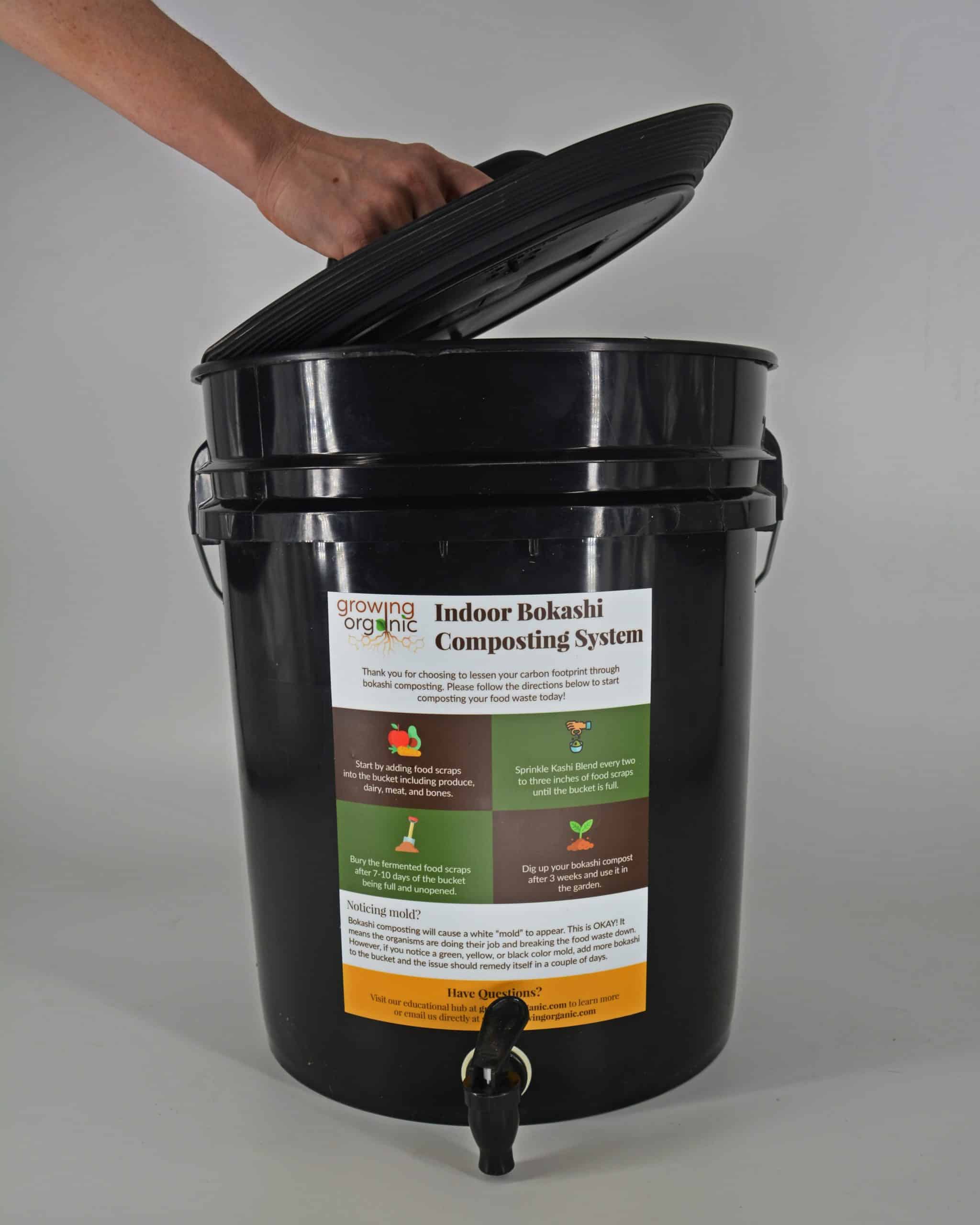 How to Set Up and Use a Bokashi Bucket for Indoor Composting - Dengarden