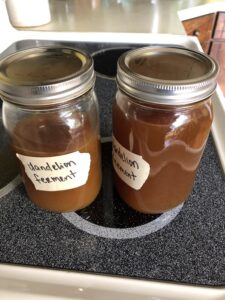dandelion fermented juice